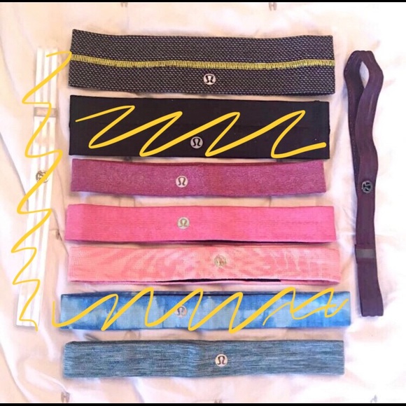 choose from 9 different lululemon headbands - Picture 1 of 3